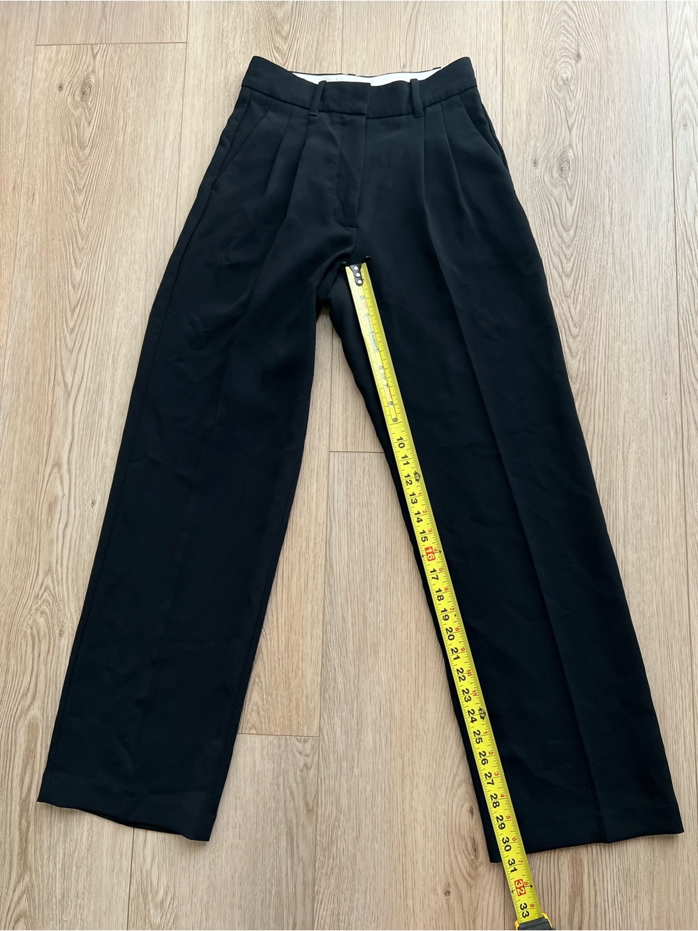NWOTS Aritzia The Effortless Pant™ Curve-Fit - Crepette™ Sz 2 Black - Picture 10 of 13